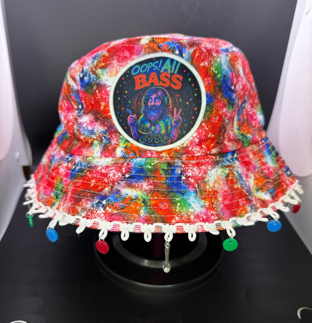 Oops All Bass Bucket Hat - With or without charms