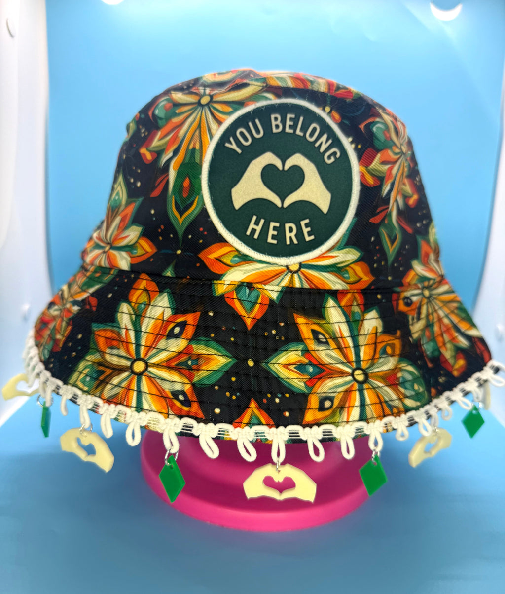 You Belong Here Bucket Hat - With or without charms