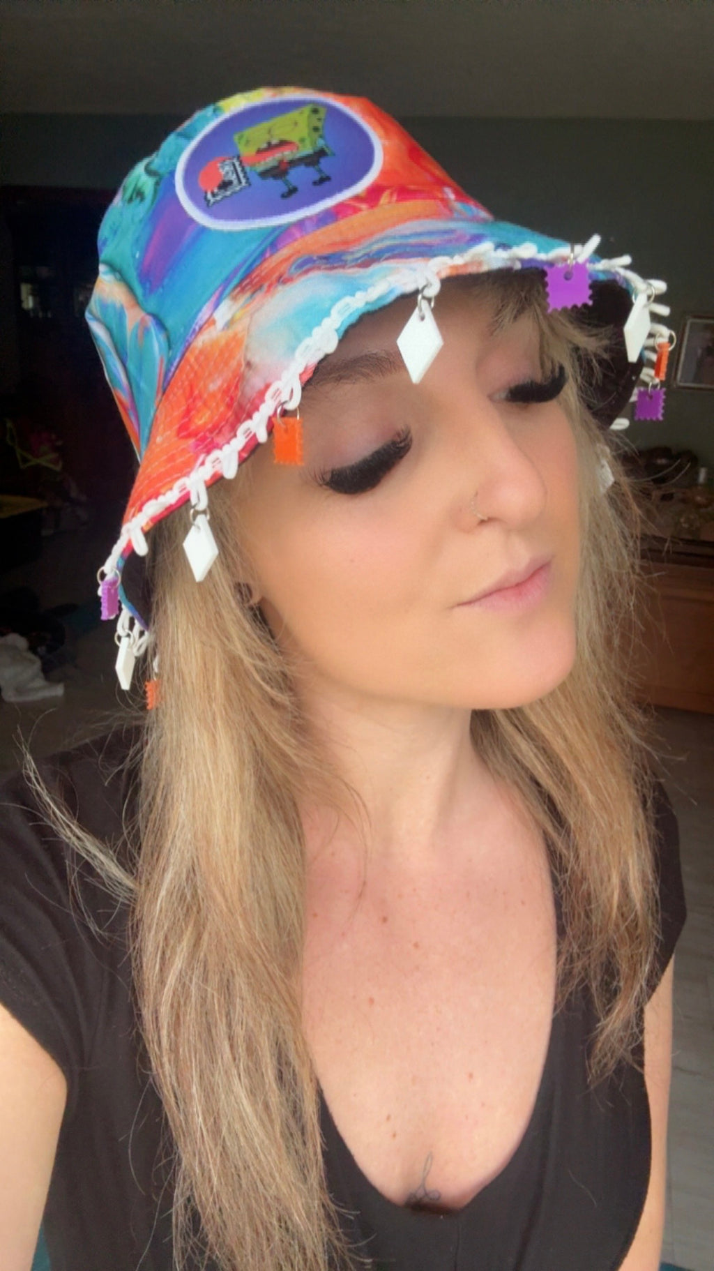 Sponge & Doodle Inspired Bucket Hat