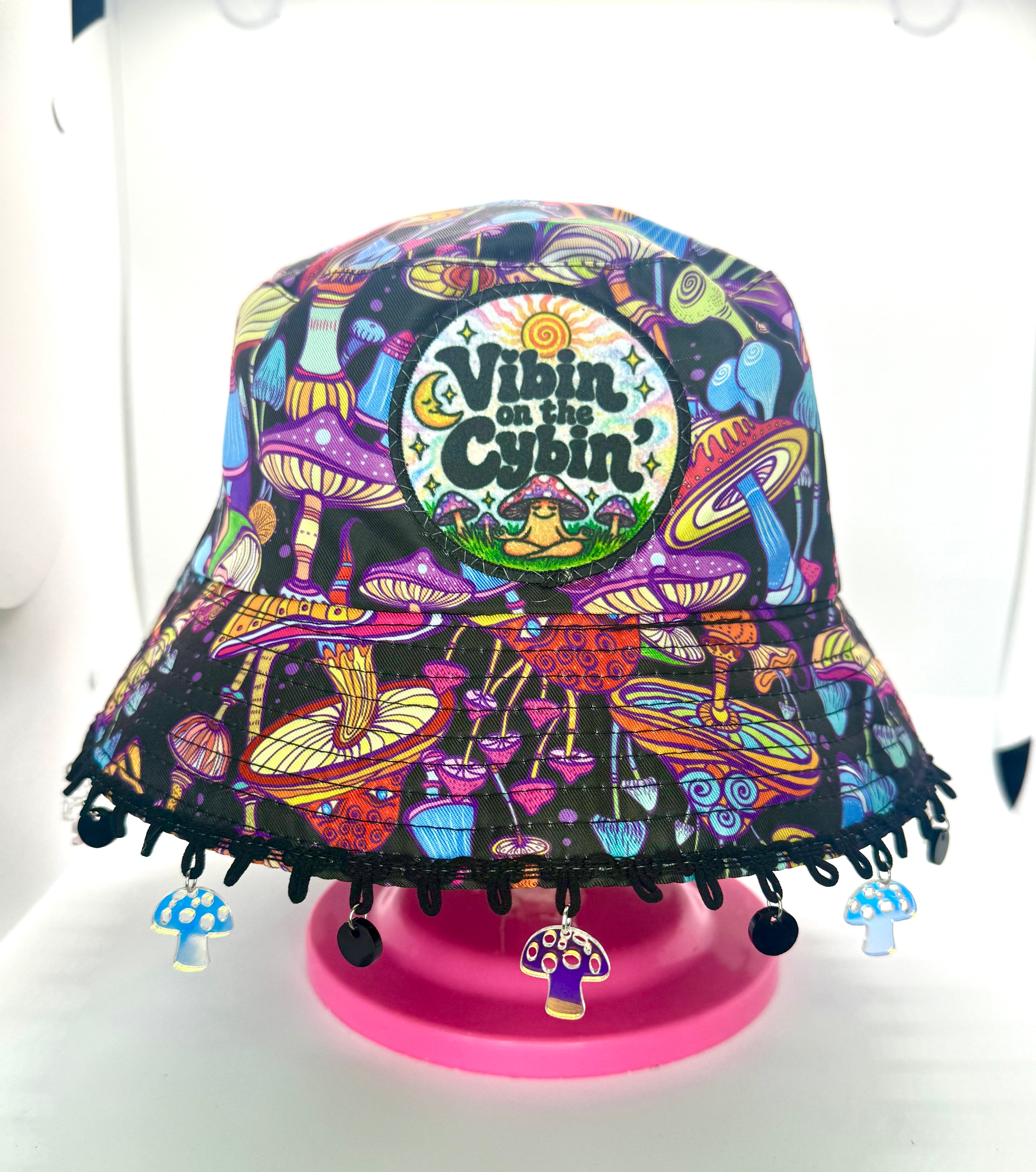 Vibin on the Cybin Bucket Hat - With or without charms