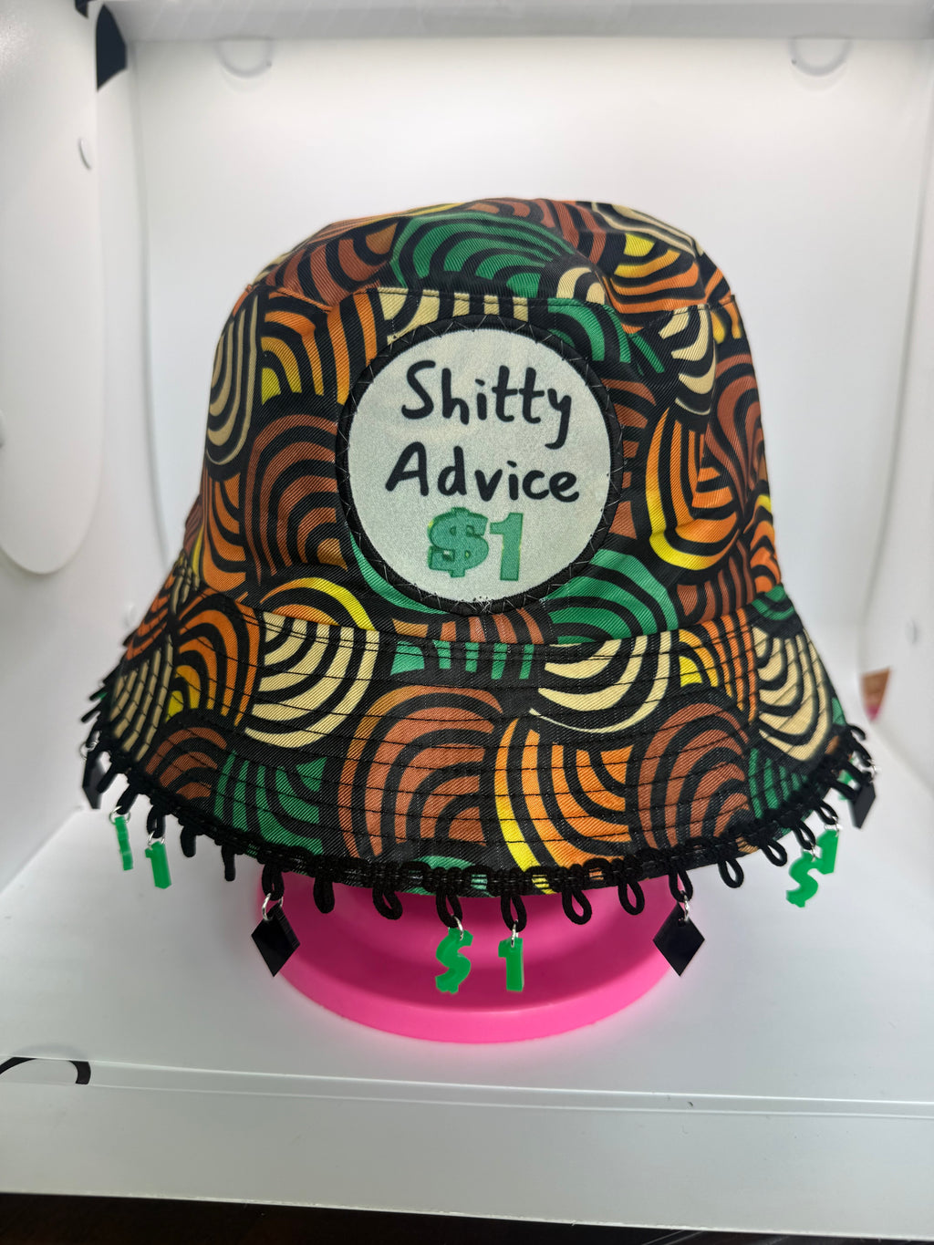 Shitty Advice for $1 Bucket Hat - With or without charms