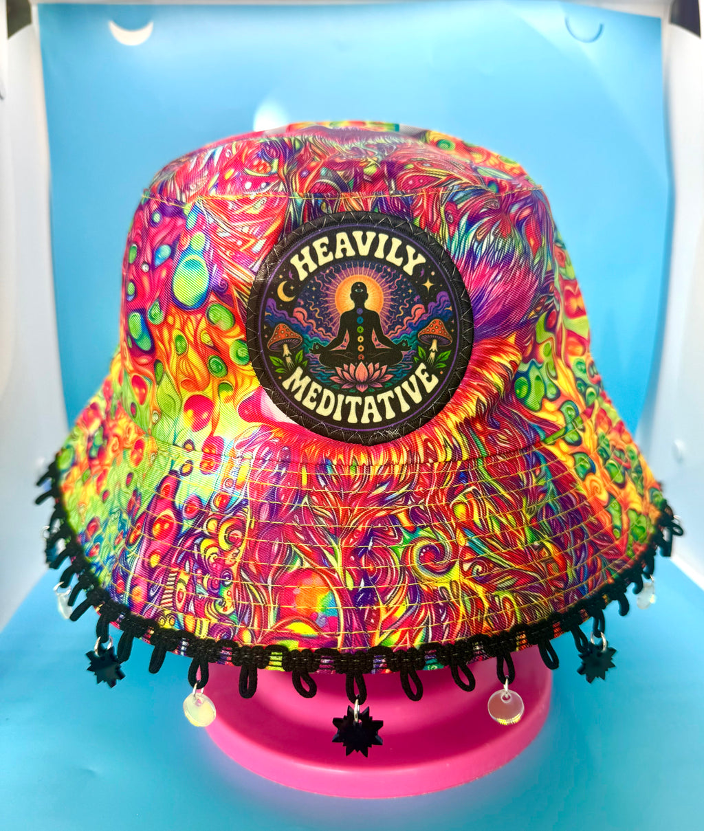 Heavily Meditative Bucket Hat - With or without charms