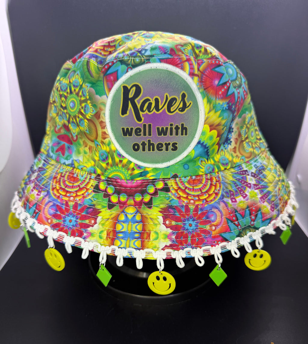 Raves Well With Others Bucket Hat