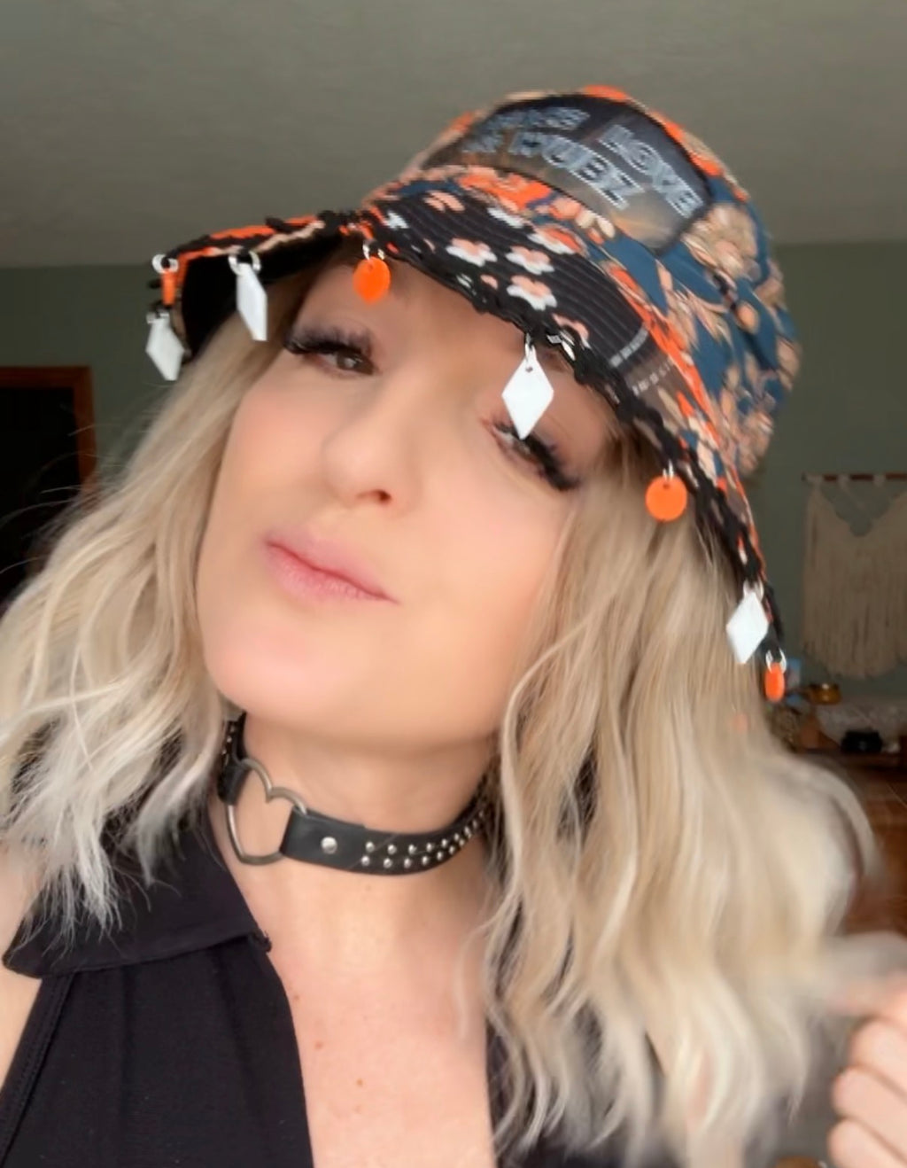 Peace Love and Wubz Bucket Hat - With or without charms