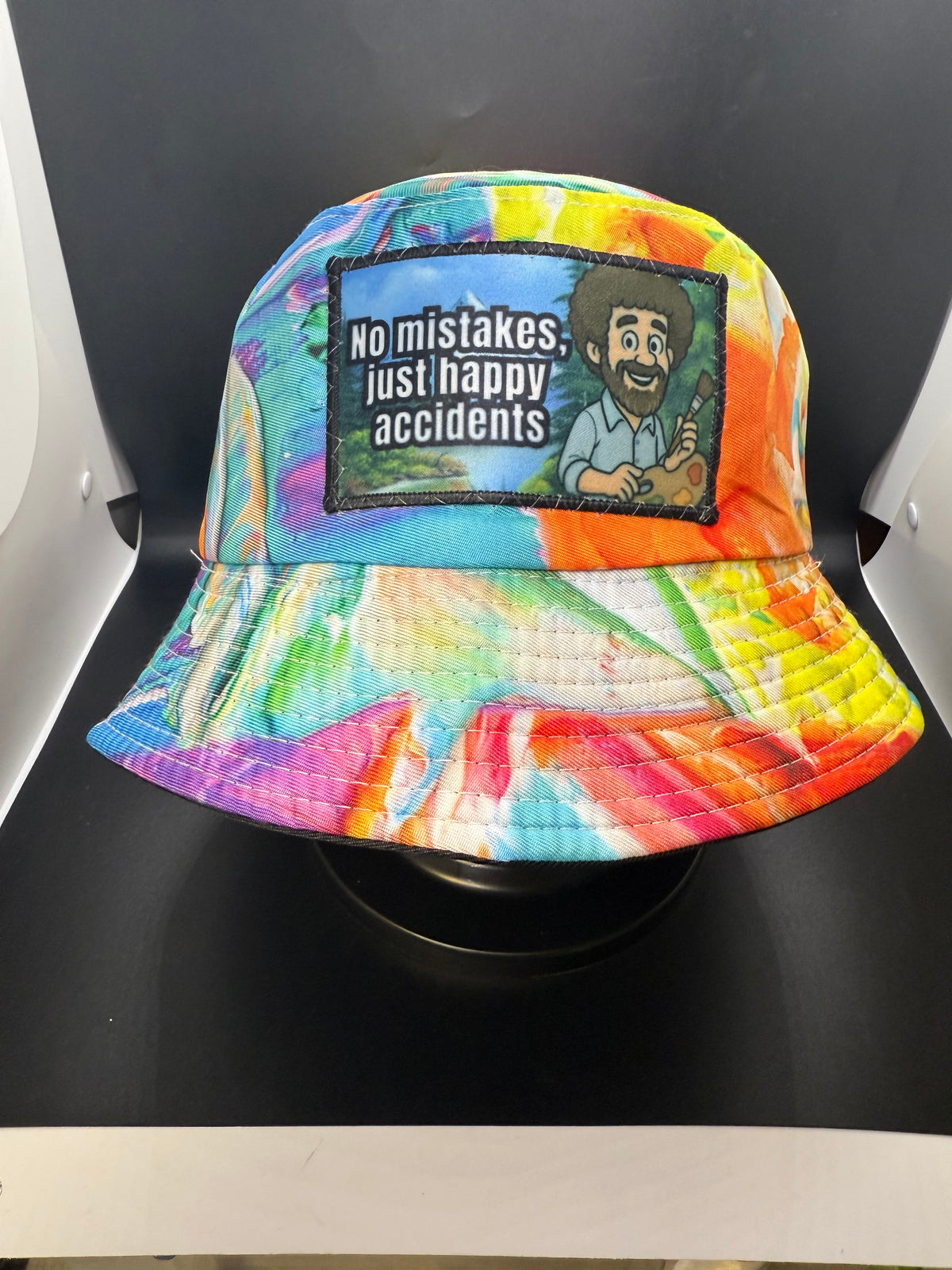 No Mistakes, Just Happy Accidents Bucket Hat