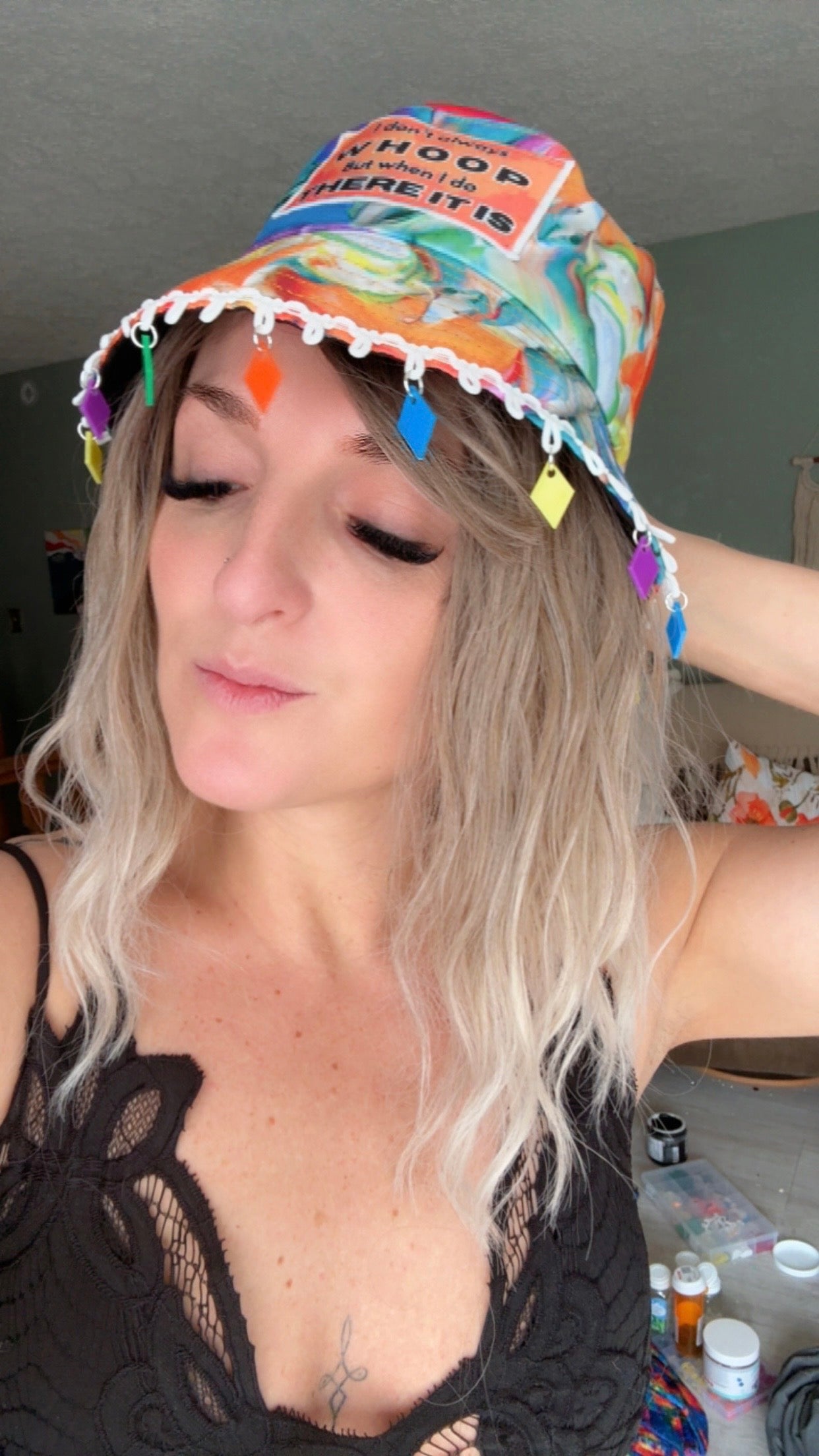 Whoop There It Is Bucket Hat - With or without charms