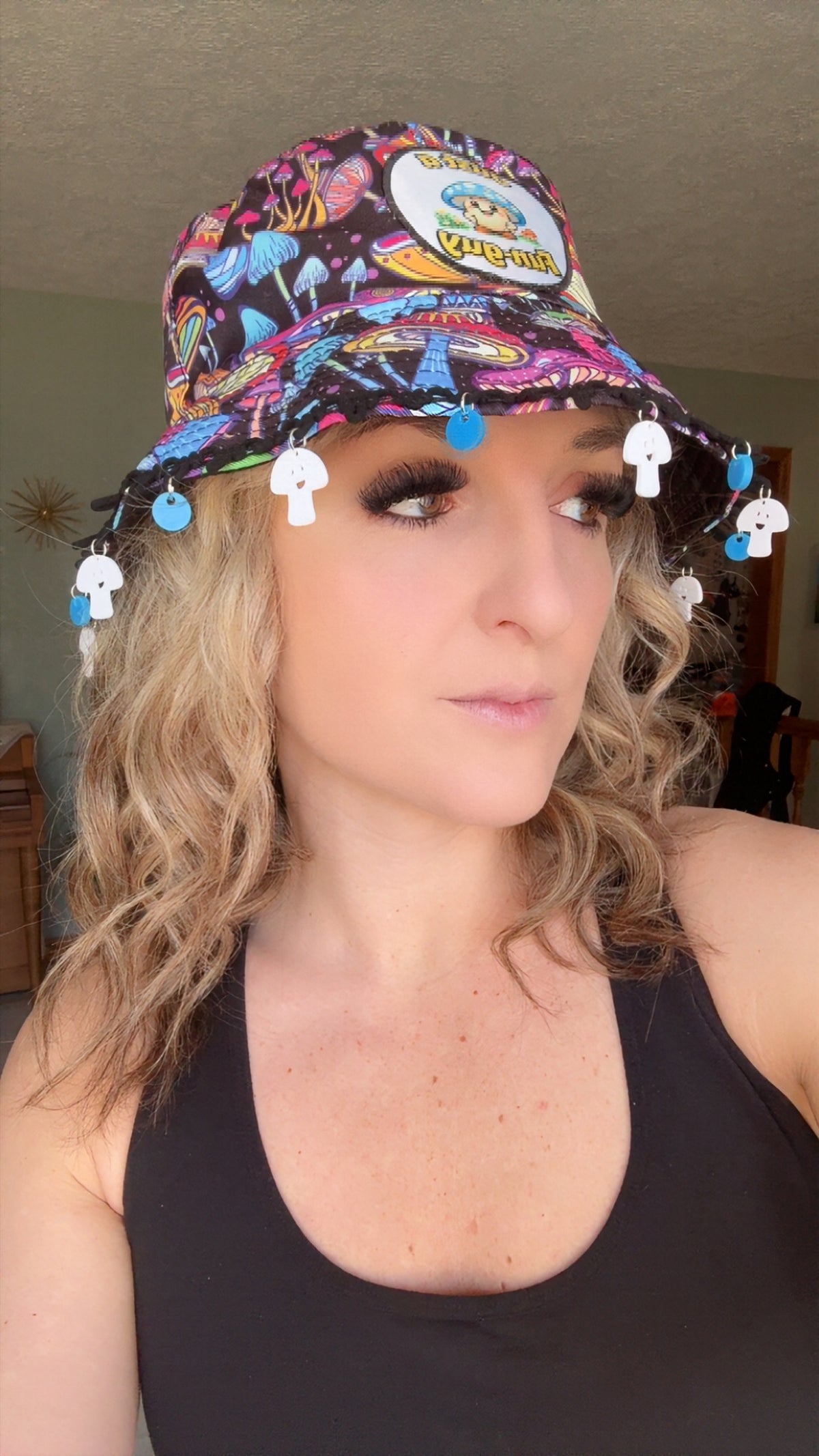 Just a Fun Guy (fungi) Colorful Bucket Hat