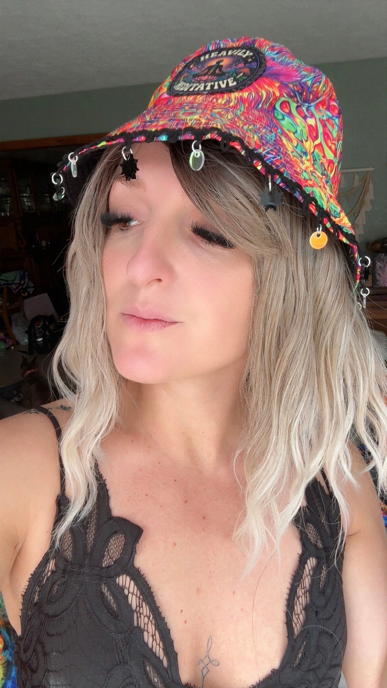 Heavily Meditative Bucket Hat - With or without charms