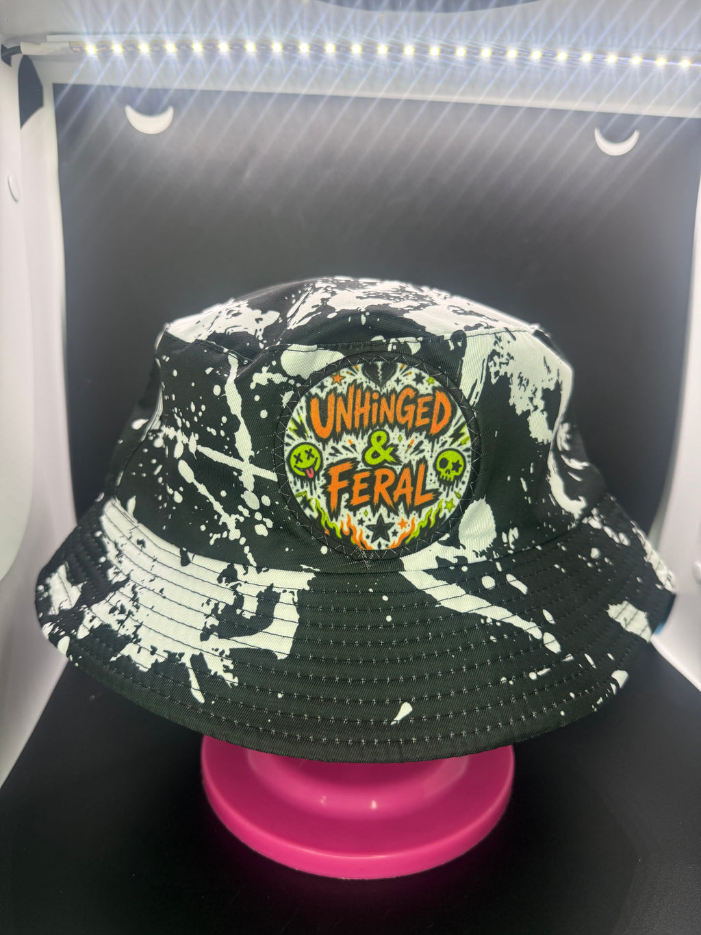 Unhinged and Feral Bucket Hat - With or without charms