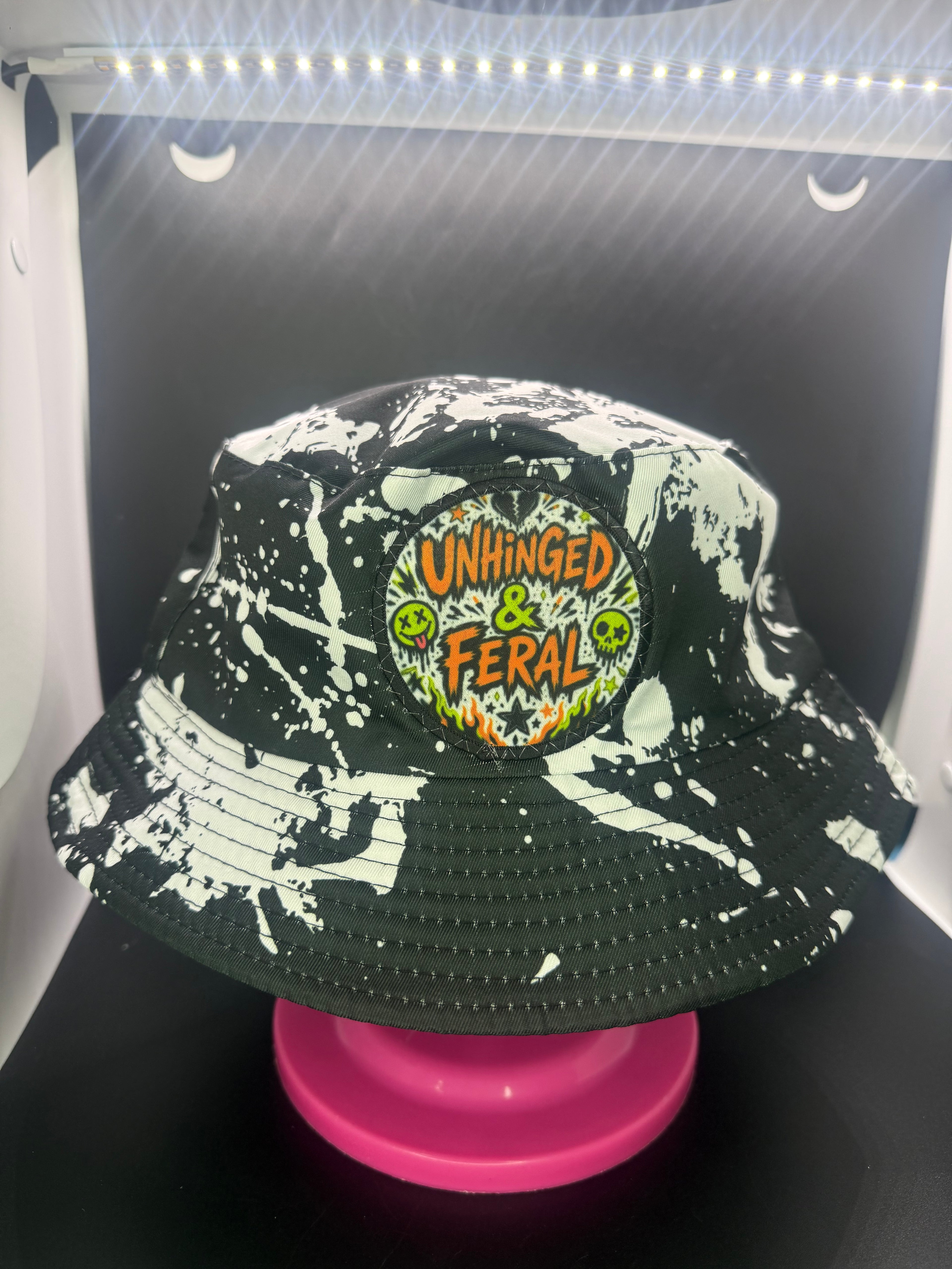 Unhinged and Feral Bucket Hat - With or without charms