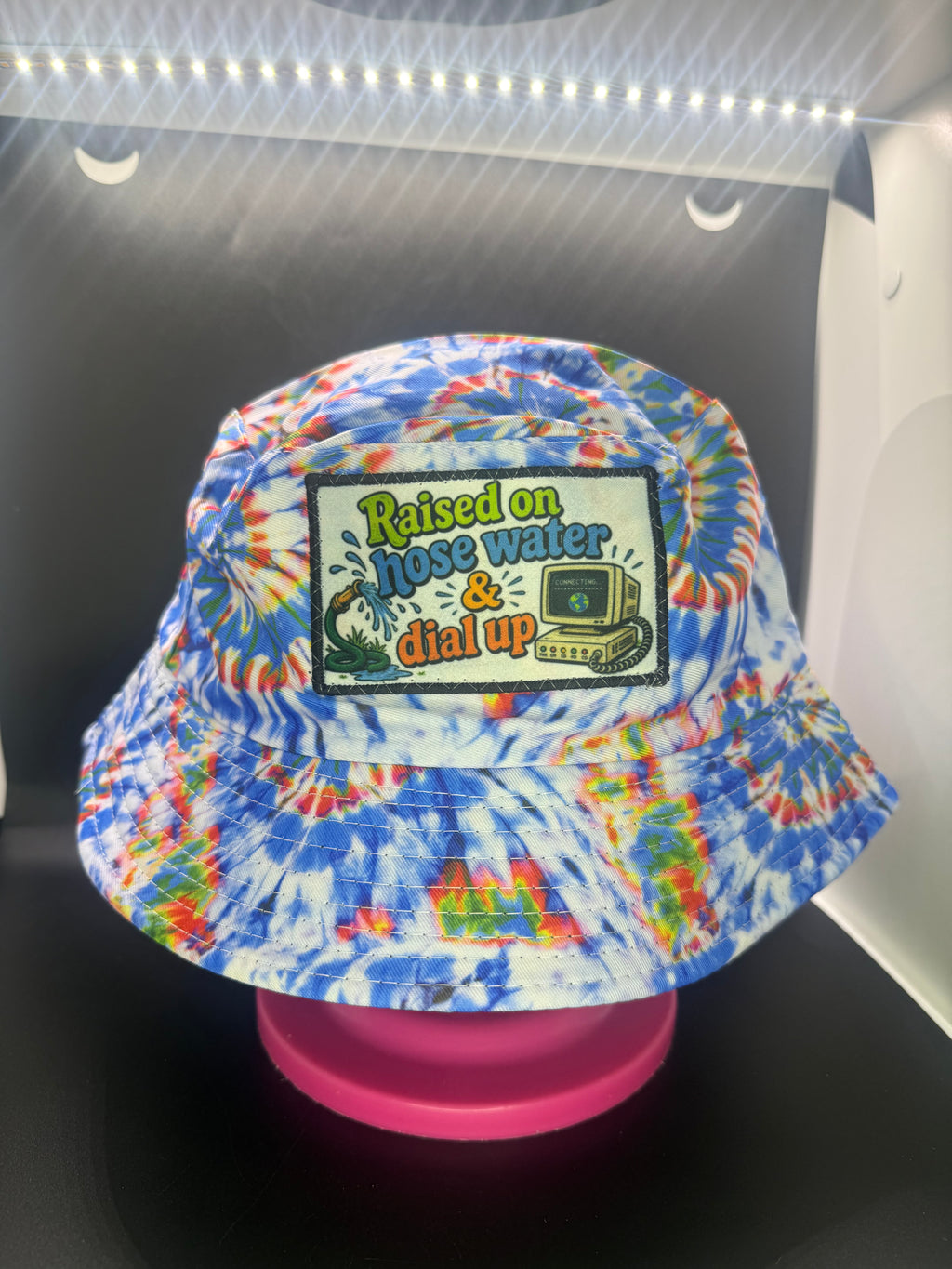 Raised on Hose Water and Dial Up Bucket Hat - With or without charms