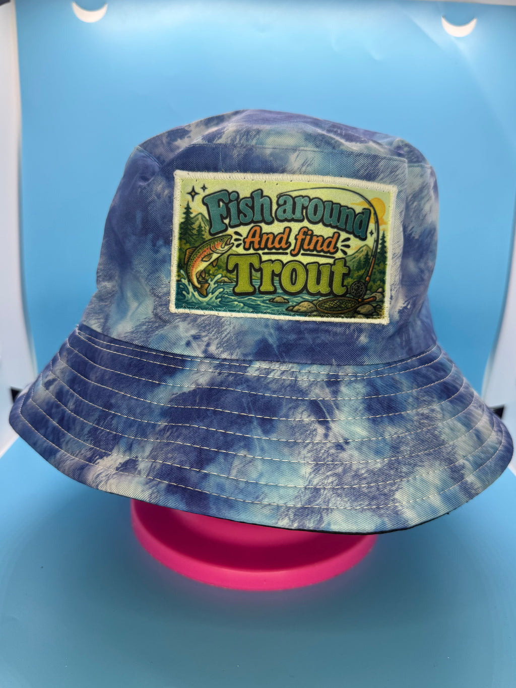Fish Around & Find Trout Bucket Hat