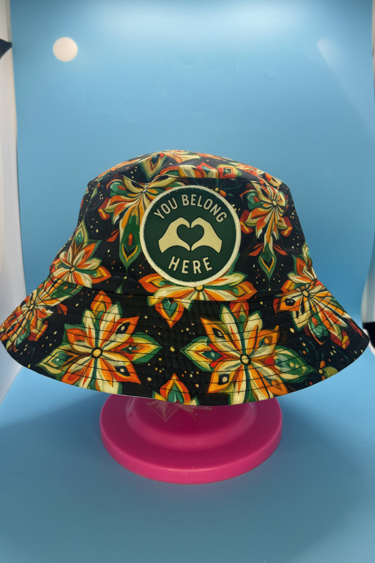 You Belong Here Bucket Hat - With or without charms