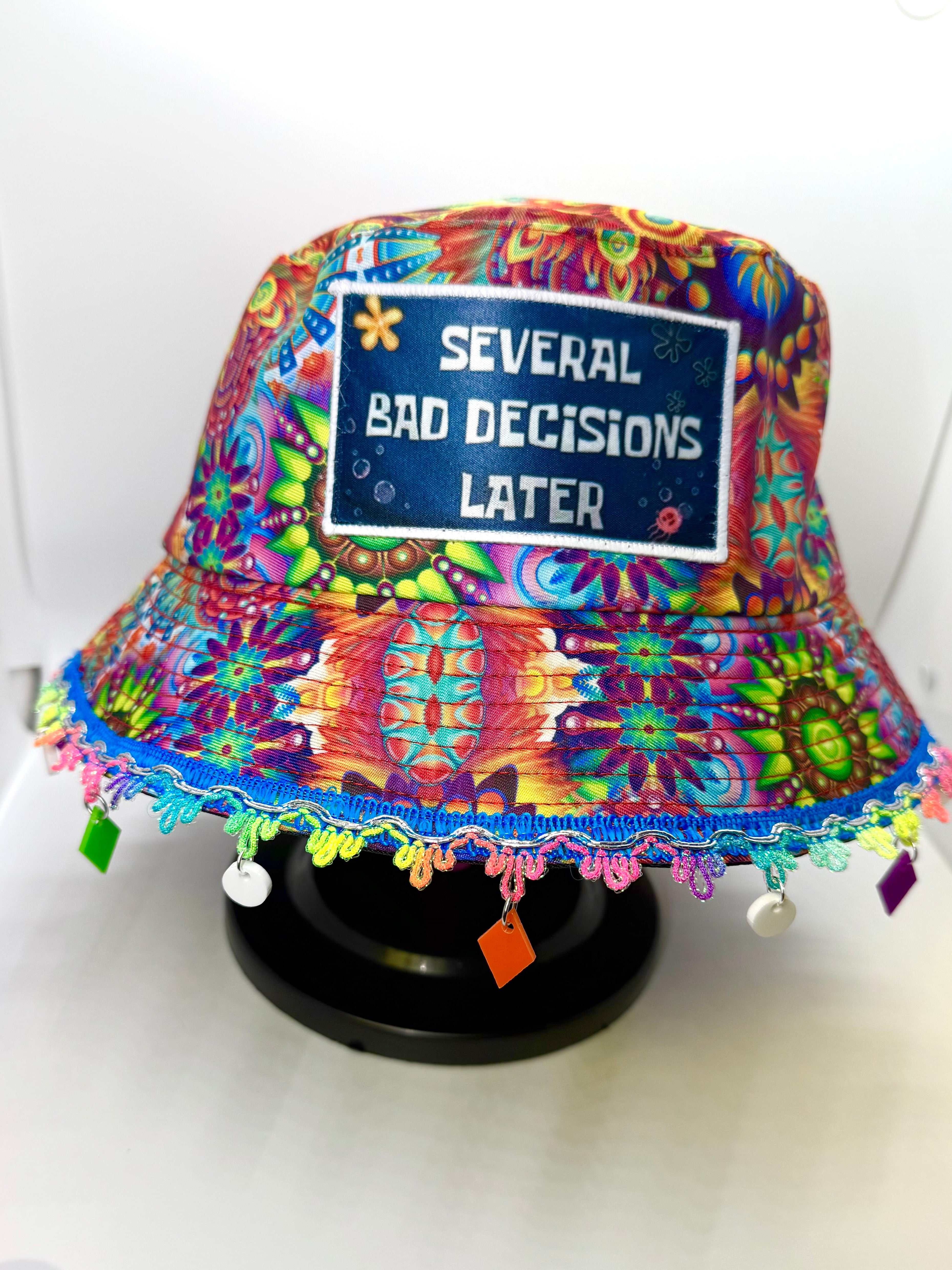 Several Bad Decisions Later Bucket Hat - With or without charms