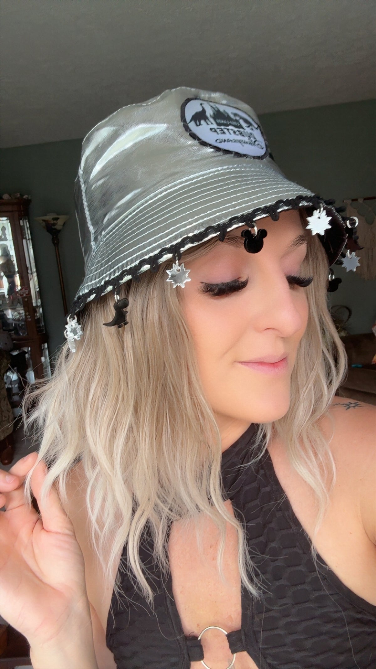 Dubstep Disneyland Silver Bucket Hat