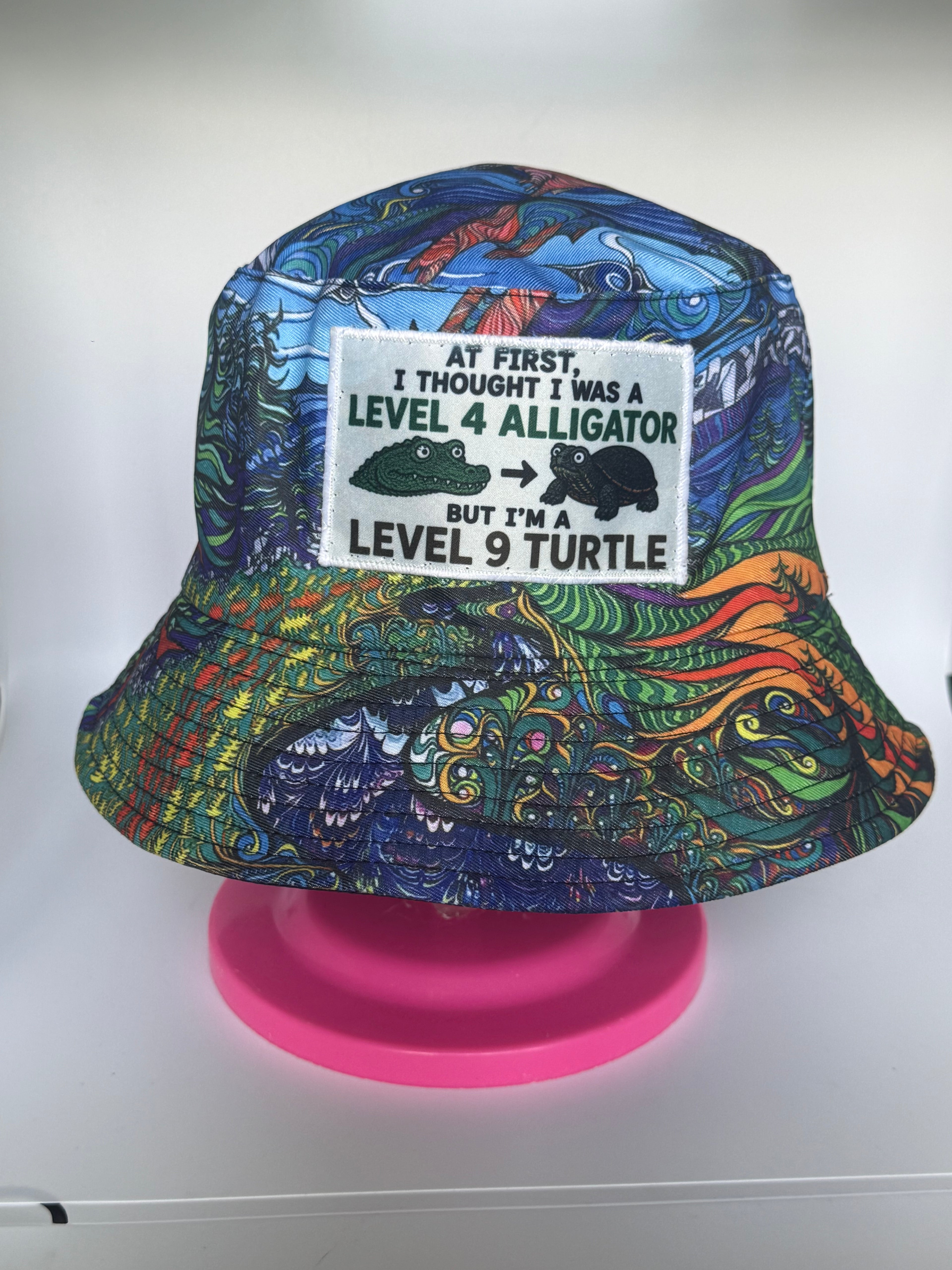Level 9 Turtle Bucket Hat - With or without charms