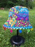 Trippy Space Mushrooms Bucket Hat