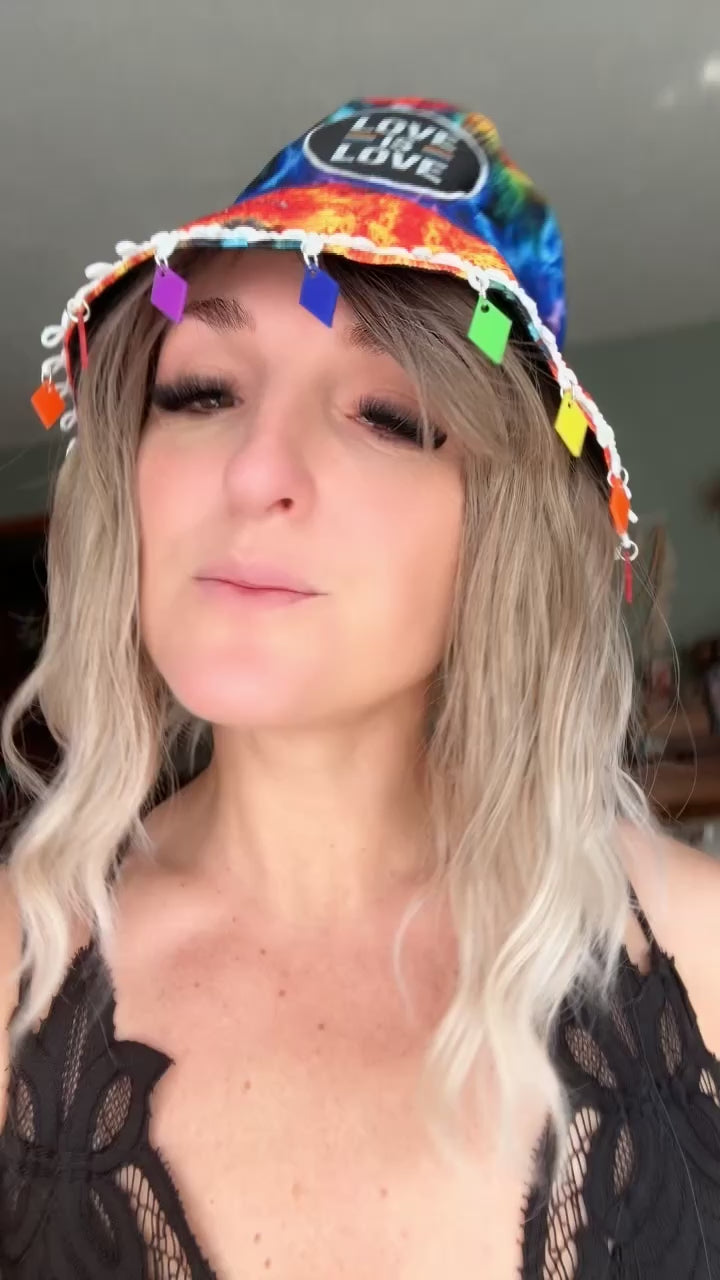 Love is Love Bucket Hat - With or without charms