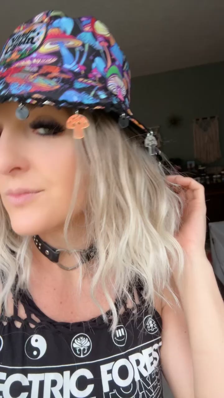 Vibin on the Cybin Bucket Hat - With or without charms