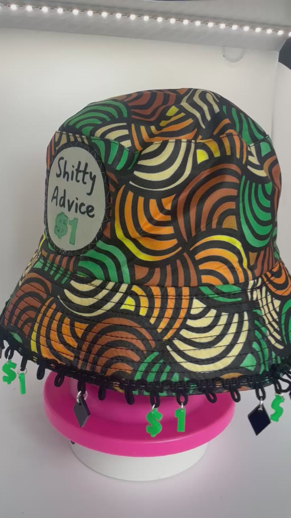 Shitty Advice for $1 Bucket Hat - With or without charms