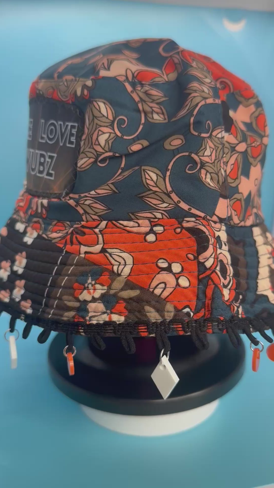 Peace Love and Wubz Bucket Hat - With or without charms