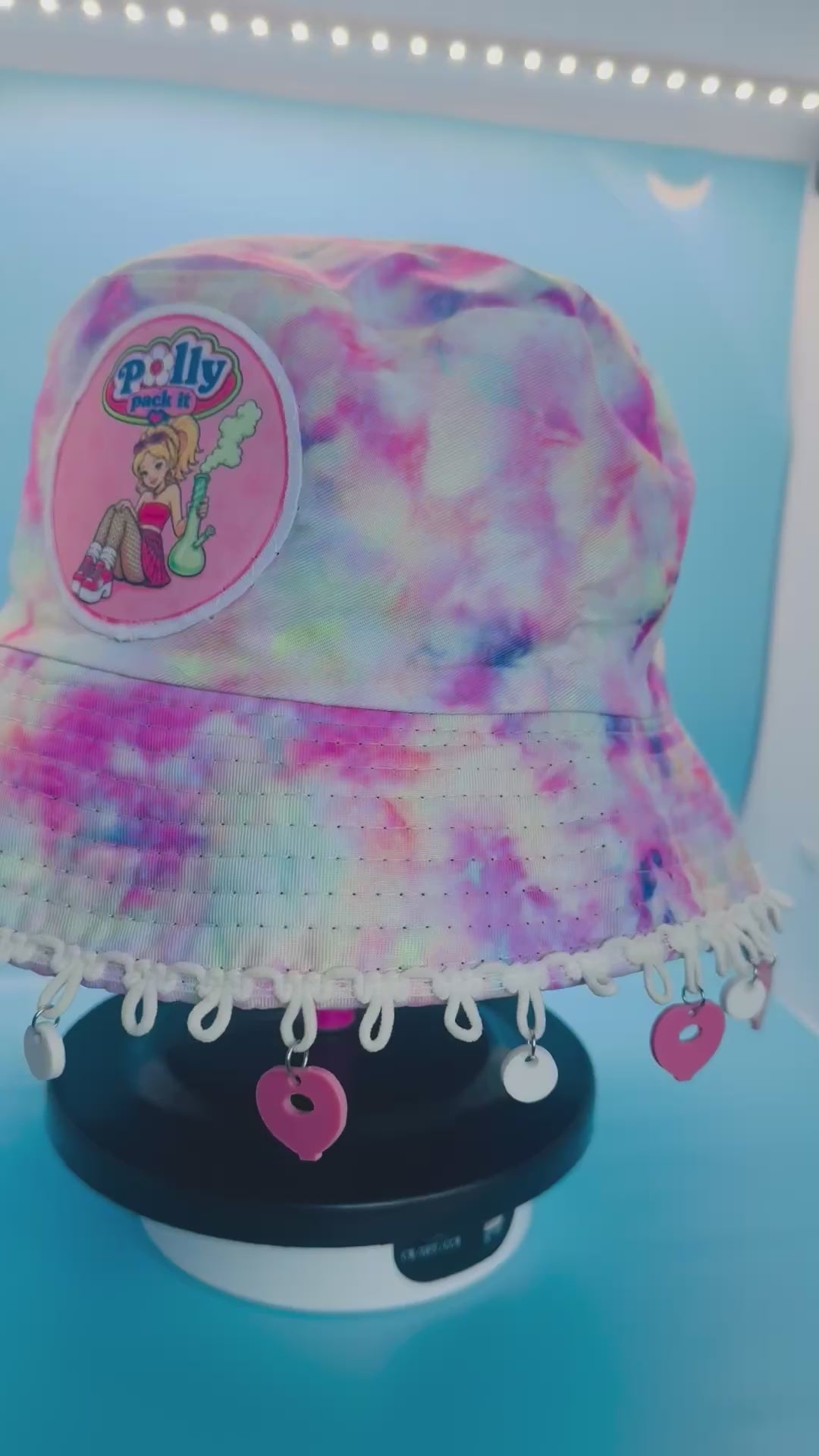 Polly Pack It Bucket Hat - With or without charms
